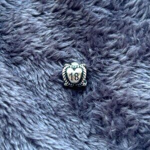 Pandora Charm (18th Birthday Milestone)